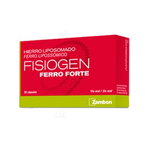 Fisiogen Ferro Forte - 30 cápsulas