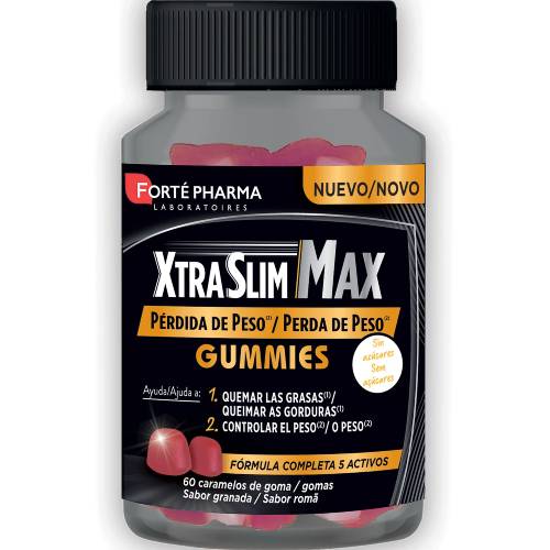 Forte Pharma XtraSlim Max Perdida de Peso 60 Gummies – Farmacia Granvia 216