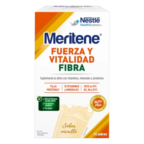 MERITENE Duplo Vainilla 30 sobres -15% dto – Farmacia Granvia 216