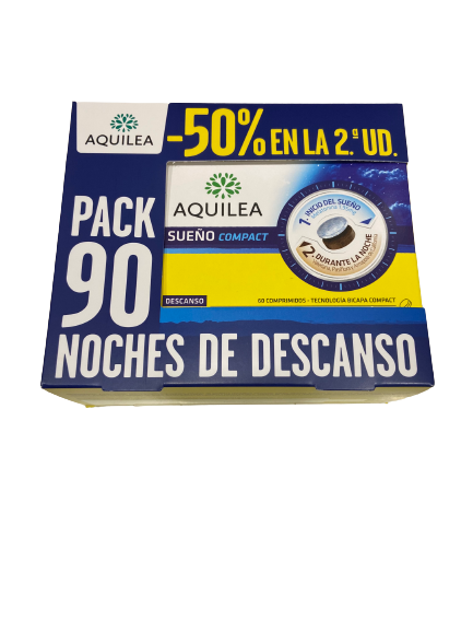Aquilea Sueño Compact Pack 90 comp 30 + 60 comp – Farmacia Granvia 216