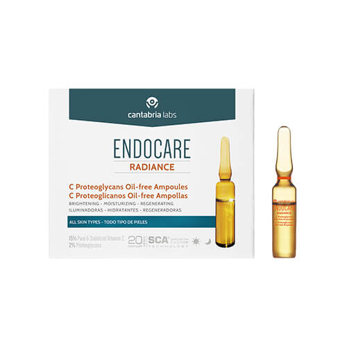 Endocare RADIANCE C PROTEOGLIC OIL-FREE AMPO 10 X 2 ML.
