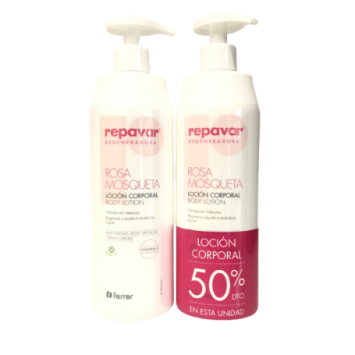 Repavar Regeneradora Rosa Mosqueta Loción Corporal 500 ml