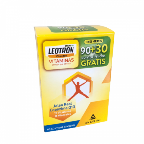 Leotron Vitaminas 90+30 Comprimidos