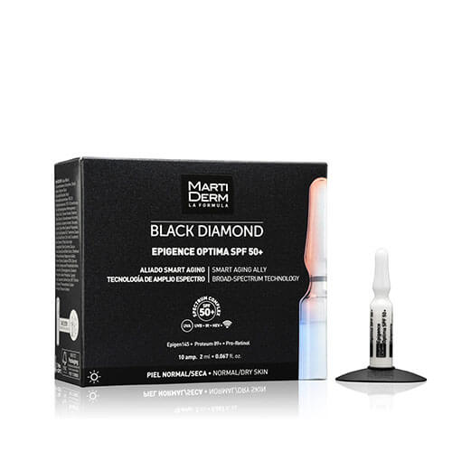 MartiDerm Black Diamond Epigence Optima SPF 50+ 10 ampollas