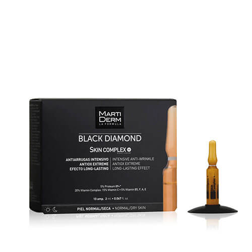 MartiDerm Black Diamond Skin Complex Advanced 10 ampollas