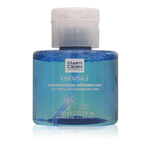 MartiDerm Essentials Solución Micelar Limpiadora 3 en 1 - 300 ml