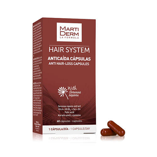 MartiDerm Hair System Tratamiento Anticaída 60 cápsulas