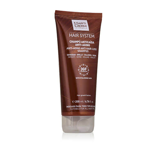 MartiDerm Hair System Champú Anticaída Antiaging  200 ml