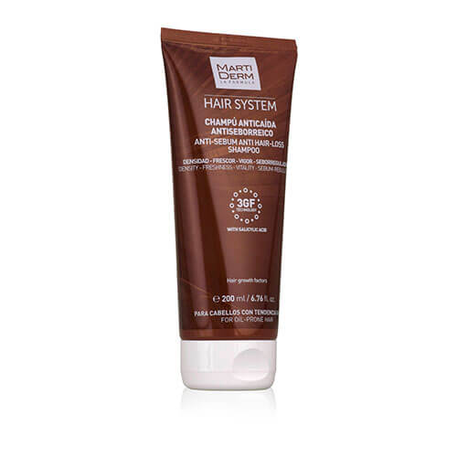 MartiDerm Hair System Champú Anticaída Antiseborreico  200 ml
