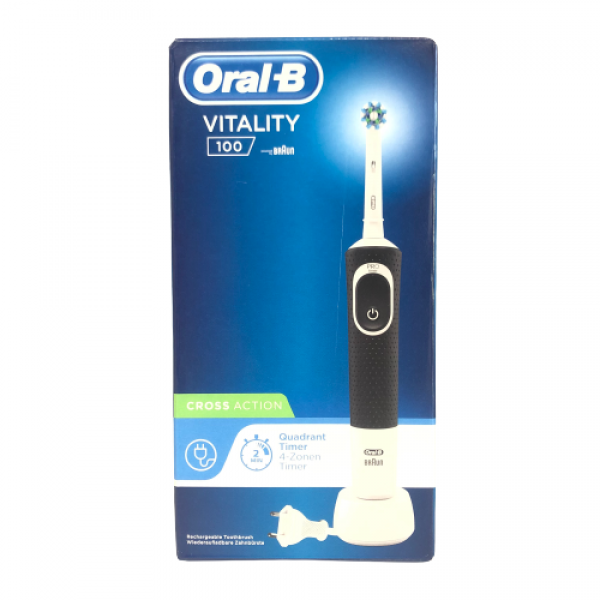 Oral B Cepillo Dental eléctrico Vitality 100 Cross Action Negro ...