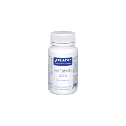 PURE Encapsulations Piel-Cabello-Uñas 60 cápsulas 18g