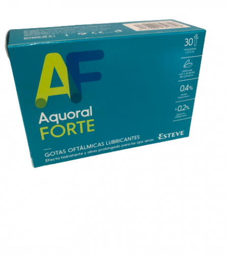 Aquoral Forte Gotas Oftalmicas 30 Monodosis