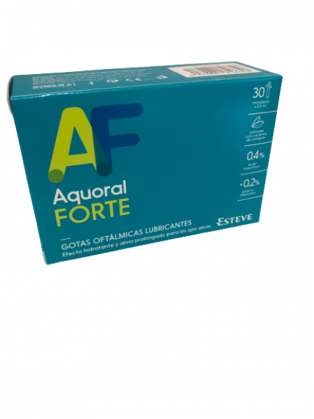 Aquoral Forte Gotas Oftalmicas 30 Monodosis