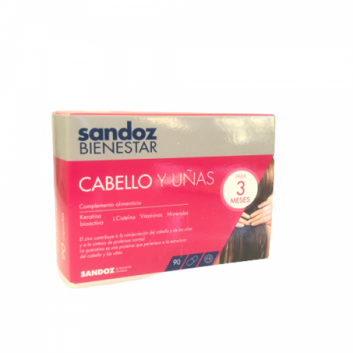 Cabello y uñas 3 meses Sandoz Bienestar