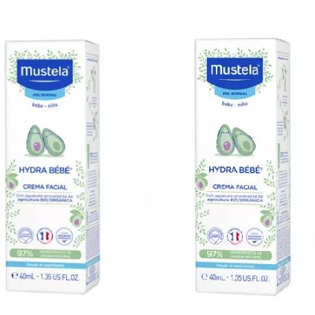 MUSTELA HYDRA BEBE CREMA FACIAL 40ML