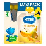 NESTLÉ Bolsita 4 Frutas 4x90g