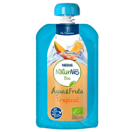 NATURNES BIO AguaFruta Tropical 8x120mlX2