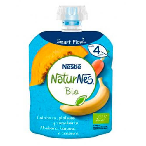 NATURNES BIO Bolsitas Calabaza Plátano Zanahoria