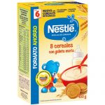 NESTLÉ Papilla 8 Cereales con Galleta María 900g