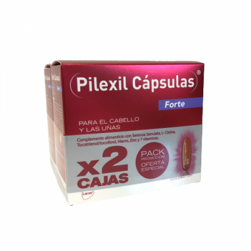 Pilexil Forte Anticaída Duplo 2x 100uds Cabello y Uñas